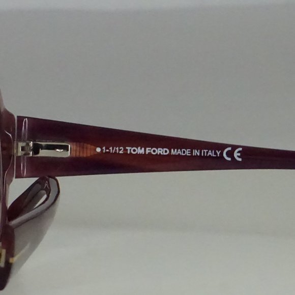 BRAND NEW TOM FORD TF 5246 083 PURPLE AUTHENTIC EYEGLASSES FT 55-17-140 ITALY - Picture 6 of 8